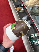 Sneakers Ace toile GG camouflage vert et beige