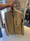 Veste légère Giubbotto Crinkle Reps sans capuche beige sable