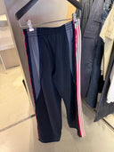 Balenciaga Cut-Up Oversized Track Pants Faded Black/White
