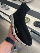 Balenciaga Speed Sneakers Black White