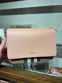 Sac bandoulière House Check rose poudré