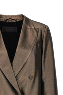 Veste Soie Marron