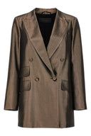 Veste Soie Marron