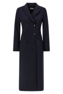 Manteau Laine Bleu