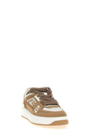 Sneakers Cuir Beige
