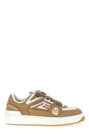 Sneakers Cuir Beige