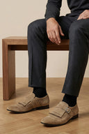 Chaussures Cuir Beige