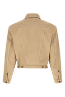 Veste Coton Beige