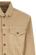 Veste Coton Beige
