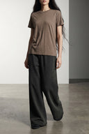 Pantalon Coton Noir