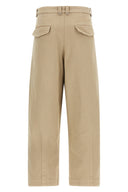 Pantalon Coton Beige