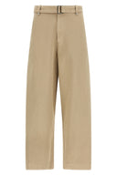 Pantalon Coton Beige