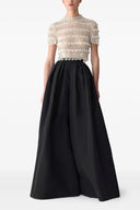 Pantalon Soie Noir