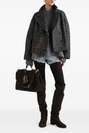 Manteau Mohair Noir