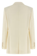 Veste Laine Blanc