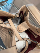 Sac à main GG Marmont en cuir matelassé