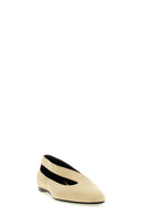 Chaussures Cuir Beige