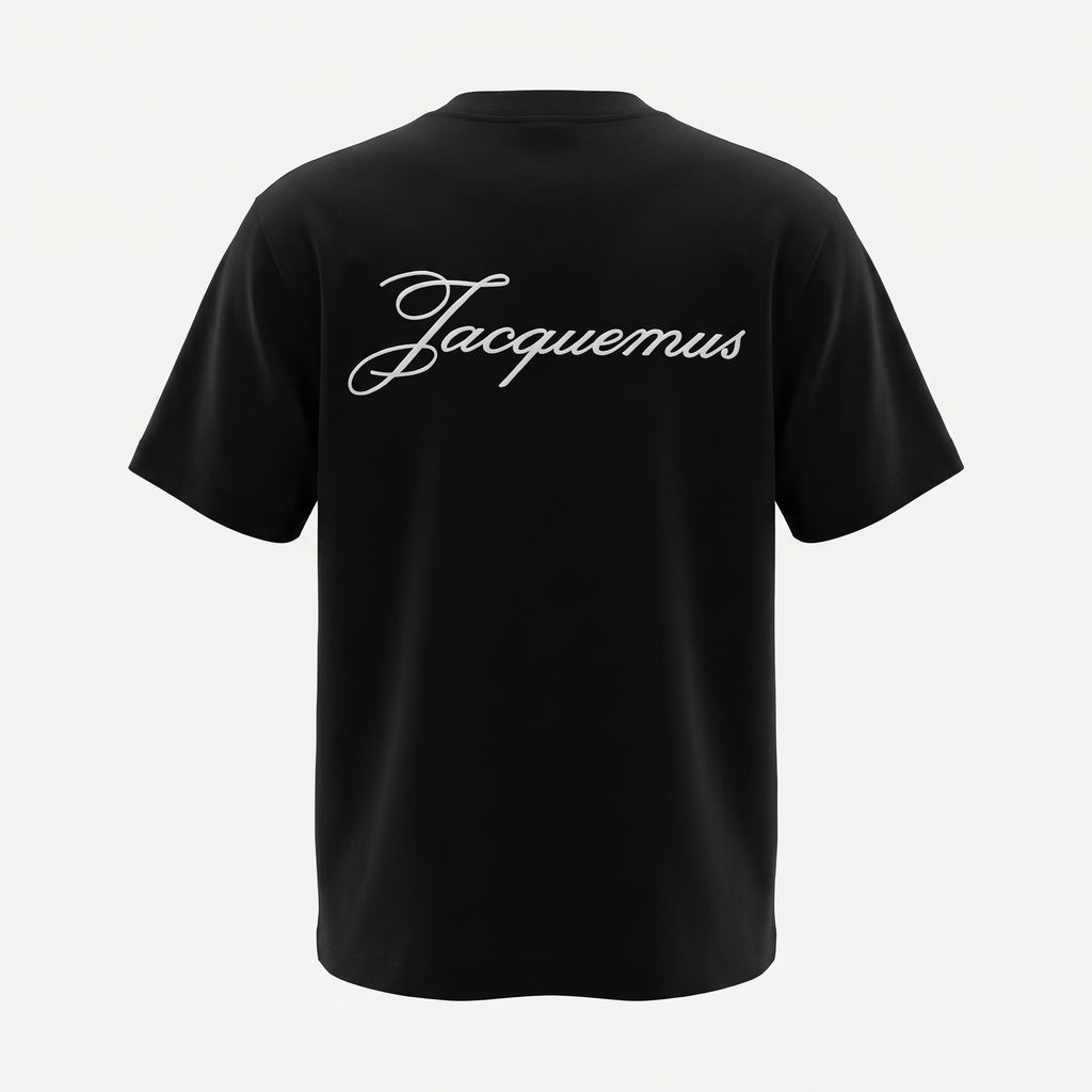 Le t-shirt Logo Jacquemus Black – dos