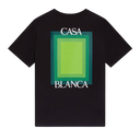 T-shirt Casablanca Gradient Green