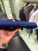 Polo en piqué de coton bleu électrique à finitions contrastées