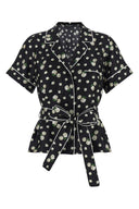 Chemise Soie Noir