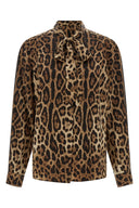 Chemise Satin Marron
