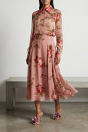 Chemise Soie Rose