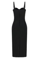 Robe Satin Noir