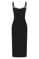 Robe Satin Noir