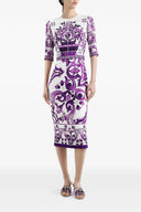 Robe Soie Violet