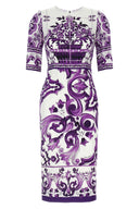 Robe Soie Violet