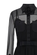 Chemise Satin Noir