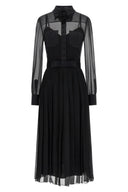 Chemise Satin Noir