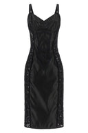 Robe Satin Noir