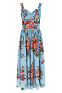Top Coton Bleu Clair