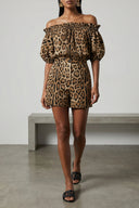 Top Coton Marron