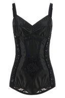Top Satin Noir