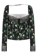 Top Soie Noir