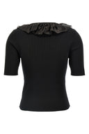 T-Shirt Cachemire Noir