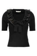 T-Shirt Cachemire Noir