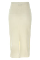 Jupe Cachemire Blanc