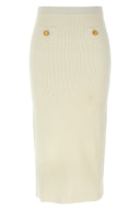 Jupe Cachemire Blanc