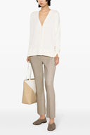 Pantalon Coton Beige
