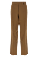 Pantalon en gabardine de laine