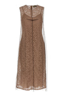 Robe en dentelle florale