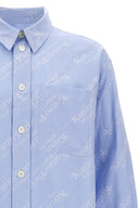 Chemise Coton Bleu Clair
