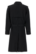 Trench-coat en laine