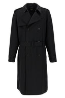Trench-coat en laine