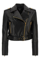 Veste Cuir Noir