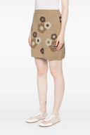 Jupe Coton Beige